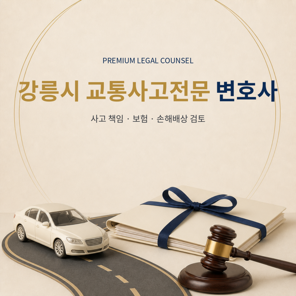강릉시 교통사고전문 변호사