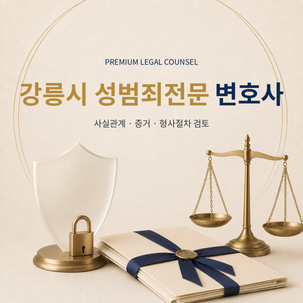 강릉시 성범죄전문 변호사